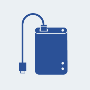 リチウムイオン電池のイラスト