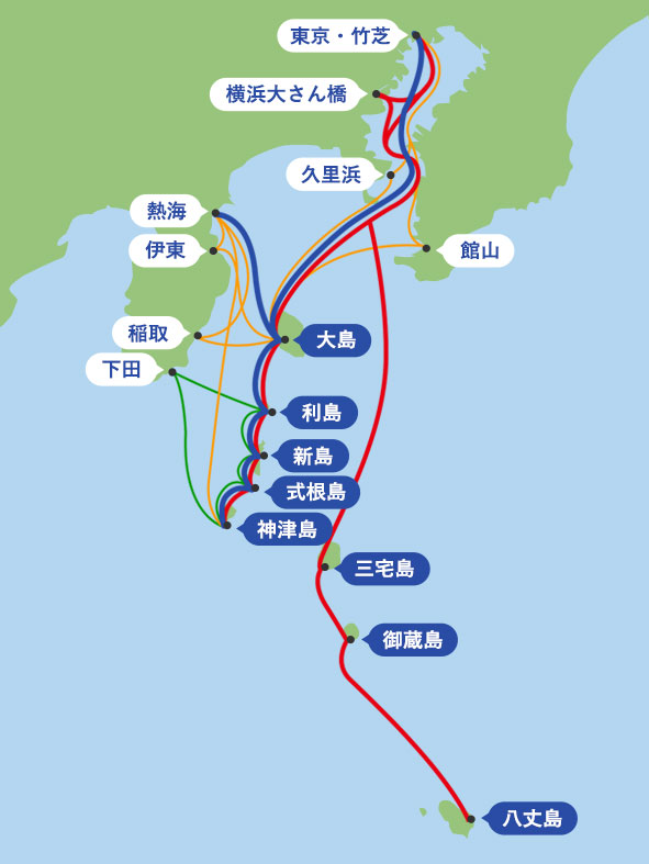 「伊豆諸島 地図」の画像検索結果