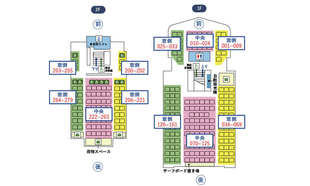 ジェット船内地図