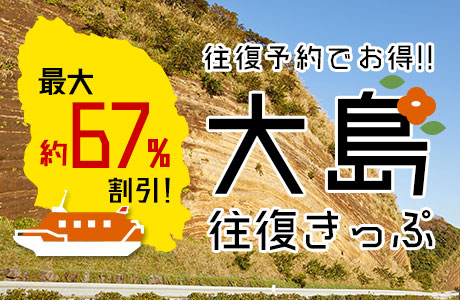 大島往復きっぷ